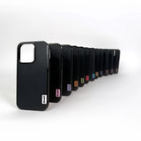 【MADE】マットブラック ポピーレッド iPhoneケース [Matte Glass/Magsafe]