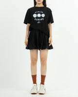 サークルフレンズTシャツ - BLACK(UNISEX)