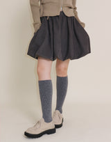 Cush Banding Pumpkin Balloon Mini Skirt