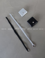 Mini pouch strap necklace