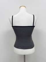 Stripe Bra Top Sleeveless