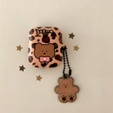 Gal leopard Airpods Case (Brown)