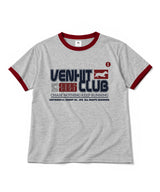 Dog Walk Ringer Short Sleeved T-SHIRT