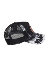 BBD Never Stop Painted Trucker Mesh Cap (Black)