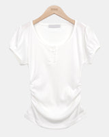 ラロムパフ半袖Tシャツ