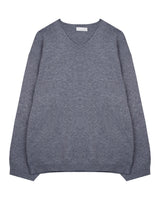 Washable Basic V-neck Knit