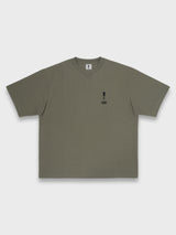 ロゴTシャツ - KHAKI