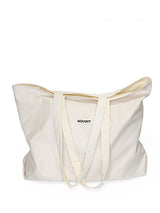 Emb Logo Cotton Day Bag / ST Beige