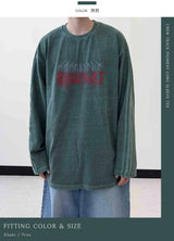 Crew Track Pigment Long Sleeve T-Shirt
