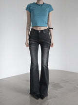 Tinble Catwashed High Bootcut Denim