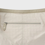 Buckle Cross Bag (Check Ivory)