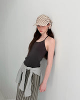 [ORIGINAL] Ber-a Ribbon Halterneck Sleeveless