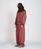 P.Basic cross Sweatshirt _ Solid pink 