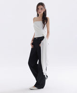 MUSE CHIFFON DRAPE TOP_TT6S210IV