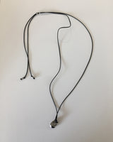 Dewey Drop Silver Necklace (1color)