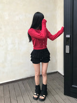 Coco Frill Layered Skirt Pants