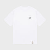 [UNISEX] Small Line Drawing Smile Short Sleeve T-Shirt
