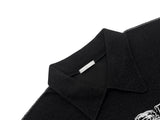 Finish Collar Knit T-shirt