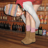 Merry 0011. Velcro Shearling Boots - 3colors
