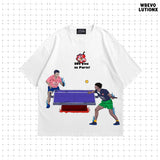 "See You in Paris" テーブルテニスTシャツ(White)