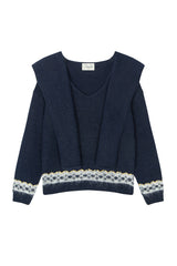 Winter Warmie Knit [Navy]