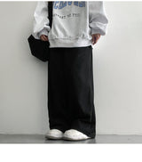 Burnlet incision wide banding pants (7 colors)