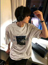 システムオーバーサイズショートスリーブTシャツ