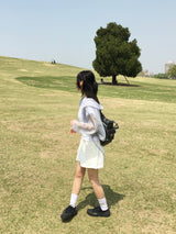 ポポバックルバンディングショートパンツ (3c)