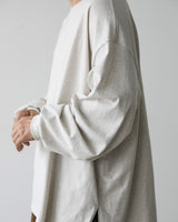 NCB HEAVY SIZE BALLOON LONG SLEEVE TEE