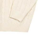 [With Brooch] RÉSERVE CABLE OVER FIT KNIT (4color)