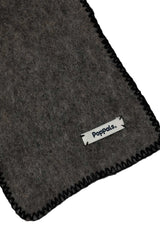 Stitch Wool Muffler [Gray]