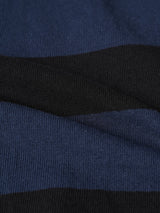 Rugby stripe collar T-shirts 6color