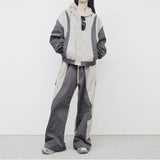 (Unisex) Vteo ラウンドカラーリングカーゴパンツ