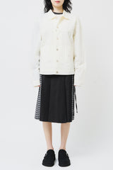 (W) Lowkey Checked Skirt (2color)