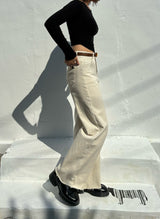 LIN BLANC COLOR DENIM PANTS code 18300
