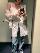 [MADE] Ditto wide long boots cut denim