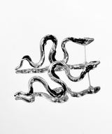 Black Snake Earrings
