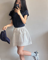 Molly lace mini skirt