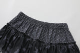 Galaxy Combo Frill Mini Skirt