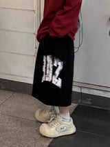 rdz sweat bermuda pants