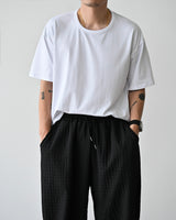 AC モダルUネックショートスリーブTシャツ