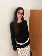[ORIGINAL] Salted Summer Raglan Boucle Knit