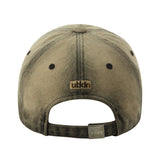 [ULKIN] MUGUNG washed embossed denim ball cap_Dusty Beige