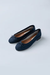 Jane suede flat shoes_blue