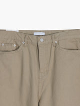 Curved Cotton Pants 5COLOR