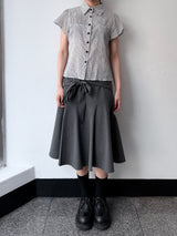  GINGHAM CHECK PUFF SHIRT