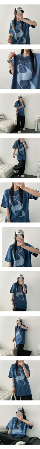 デート半袖Tシャツ