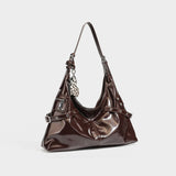 Leopard Print Keychain Large Tote Bag