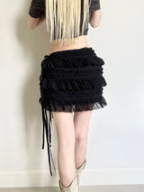 1337. Cancan cover ribbon mini sk (2color)
