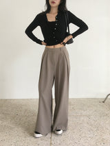 Fall Pintuck Slacks
